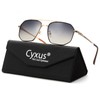 Cyxus Sunglasses for Men Polarized Sunglasses for Men Aviator Sunglasses