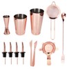 11Pcs/Set Multifunction Stainless Steel Cocktail Shaker Tools Set Bar Bartender