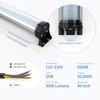 25W IP66 Explosion Proof LED Machine Light Work Tube -