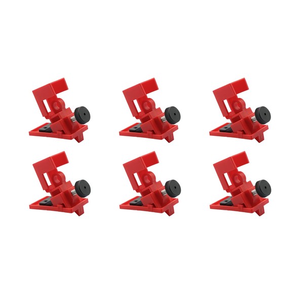 Boviisky Circuit Breaker Lockout, 6 Pack Breaker Lockout Device, 120/277