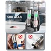 BZPP Electric Salt and Pepper Grinder Set - 6 Adjustable