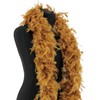 Deluxe Gold Feather Boa - 100g -180cm
