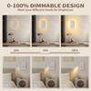 HYMELA M04 Dimmable Wall Mounted Sconces Reading Light Bedside Lamp