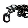 Black Plastic Chain Barrier 3 Meter Length, 8mm Thickness |