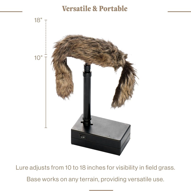 Lucky Duck Lil' Critter Quiver Lure for Coyote, Bobcat, Predator