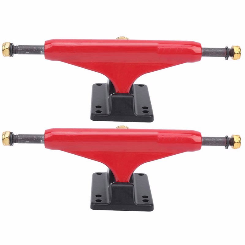 2PCS/Set Professional Maple Skateboard Bracket Longboard Stand Outdoor Sports AccessoryRed