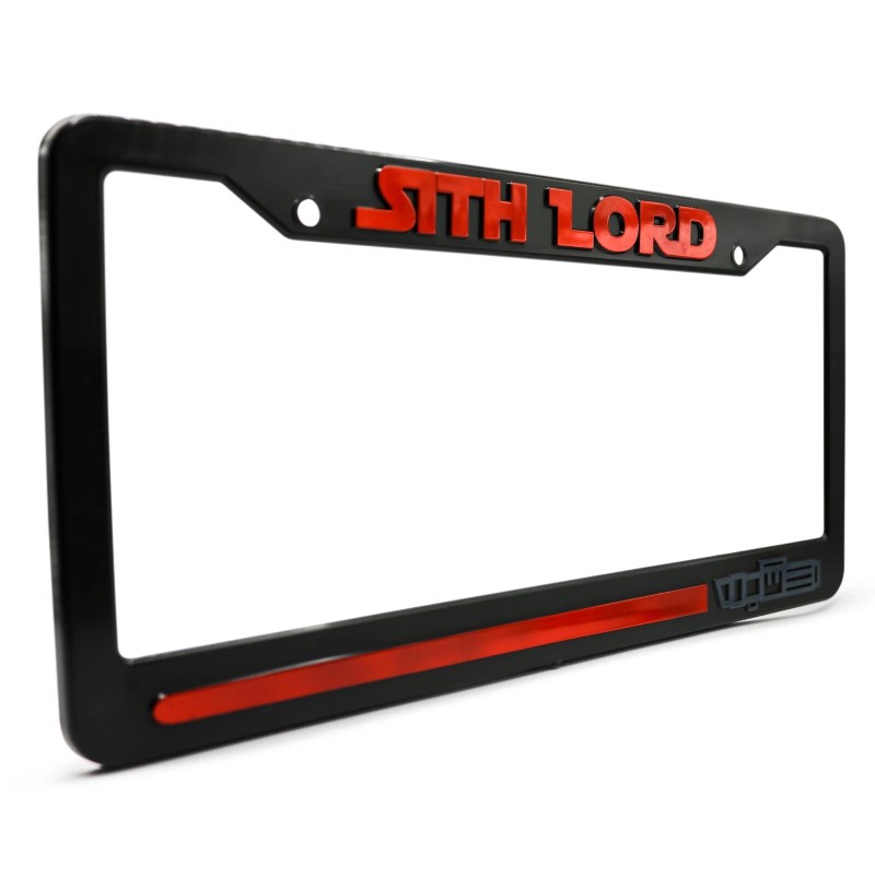 LP Frameworks Sith Lord 3D Raised License Plate Frame