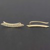 Oxidised Sterling Silver Ear Cuff for Men Earring Men Ear