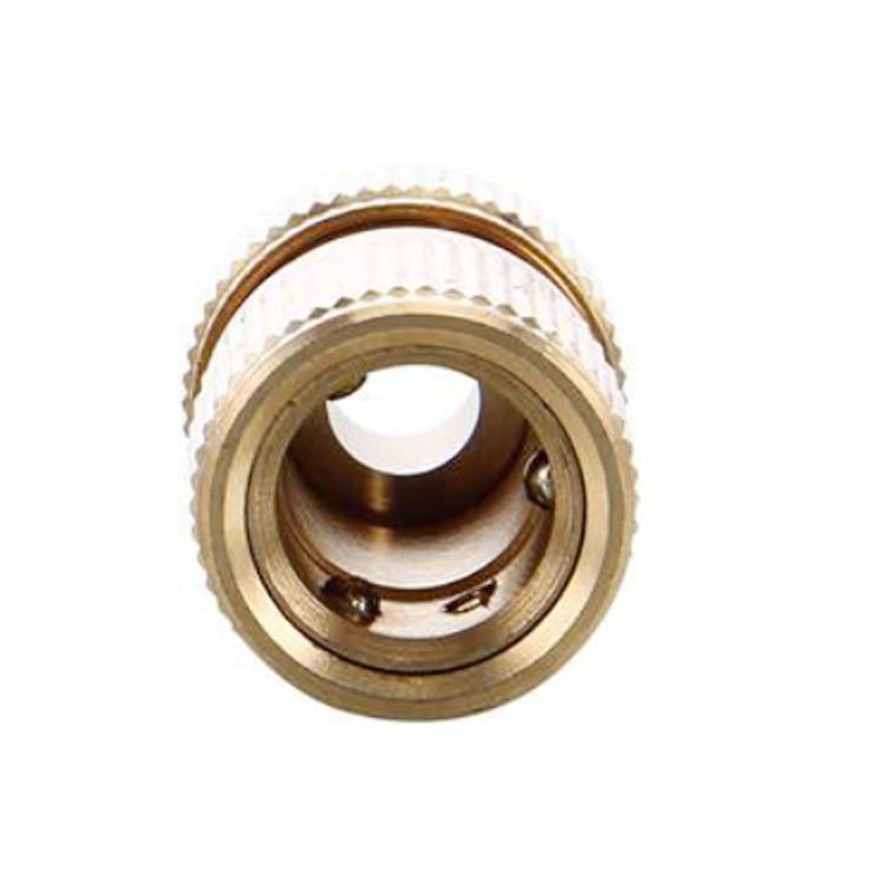 ViLiyDuo Pack of 4 brass hose connectors, garden hose, quick