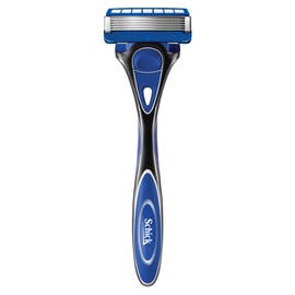 Schick - Hydro 5 Razor Kit for Men | 1 Handle with 12 Refills | Hydrating Gel Pools with Aloe| Protection from Irritation | 5 Blade Cartridge with Skin Guards | Precision flip back trimmer
