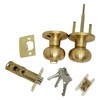 RI-KEY SECURITY - 10 x Door Knob Lock Entry Keyed