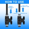 Nizirioo 8 mm Pneumatic Connector, Pack of 5 Pneumatic Valve