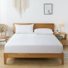 bienDo Fitted Sheet 140 x 200 cm, White, Bamboo, Ideal