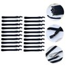 Baluue 20pcs Adjustable Elastic Hair Ties for Men No Damage