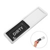 Gadpiparty Magnet Clean Dirty Sign Panda Pattern Dishwasher Indicator for