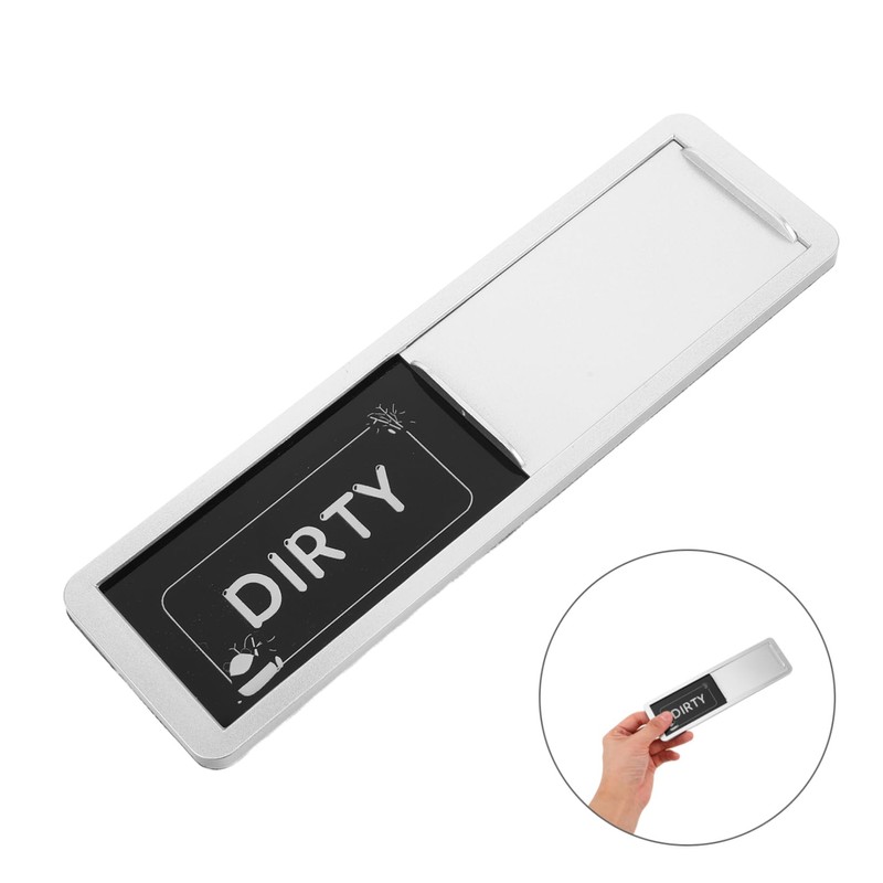 Gadpiparty Magnet Clean Dirty Sign Panda Pattern Dishwasher Indicator for