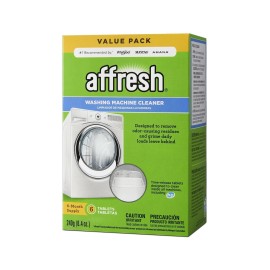 Affresh Washer Machine Cleaner Fresher 6-Tablets 8.4 oz Design to Penetrate
