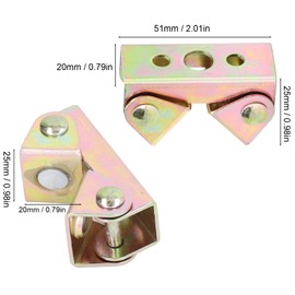 Pack of 6 Magnetic Welding Clamps, Stainless Steel Magnetic V Pad Set, Mounting Holder, Adjustable V Clamp Pipe Magnets, Welding Holder, Welding Device, Hand Tool, Steel Briquetting Attachment