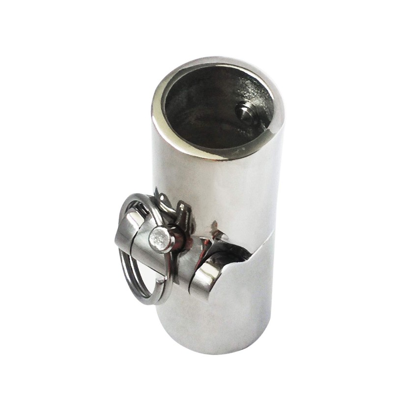 316SS Marine Grade Boat Pipe Connector, Stainless Steel Folding Swivel
