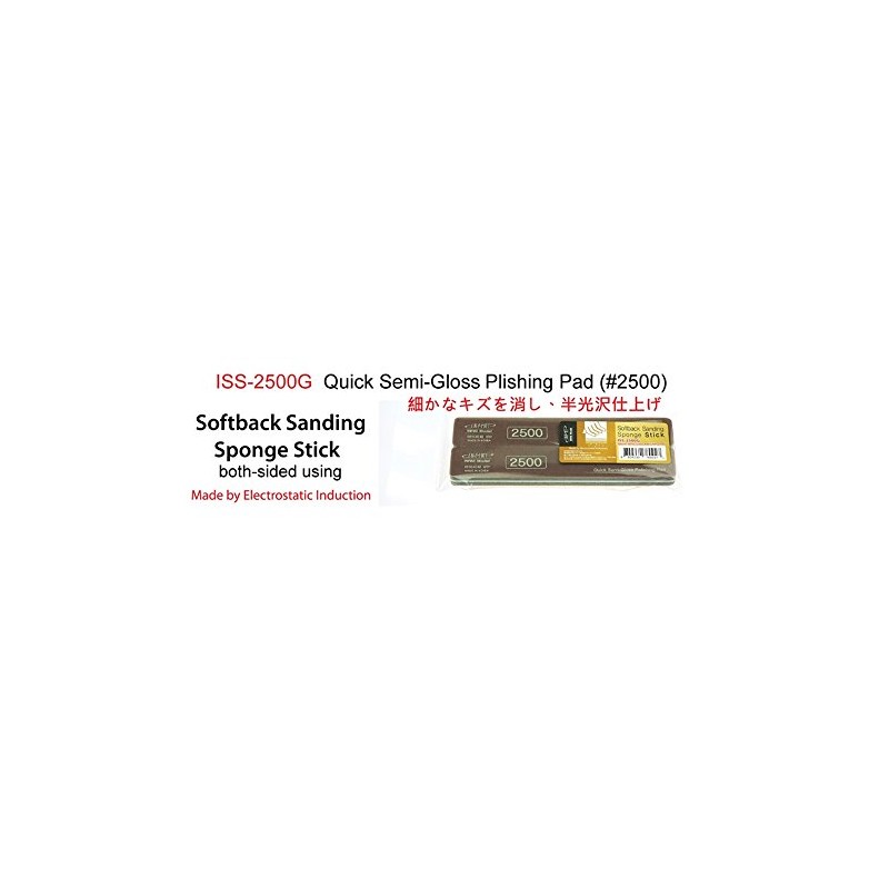 Infini Model ISS2500G Sponge File Stick #2500 Double Sided Hobby