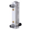 Liquid Flowmeter Panel Type Acrylic Transparent Adjustable Fluid Flow Meter