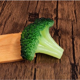Real Broccoli Keyring Food Model Keyholder Bag Decoration Prop Model / 리얼브로콜리키링 음식모형키홀더 가방장식소품 모형