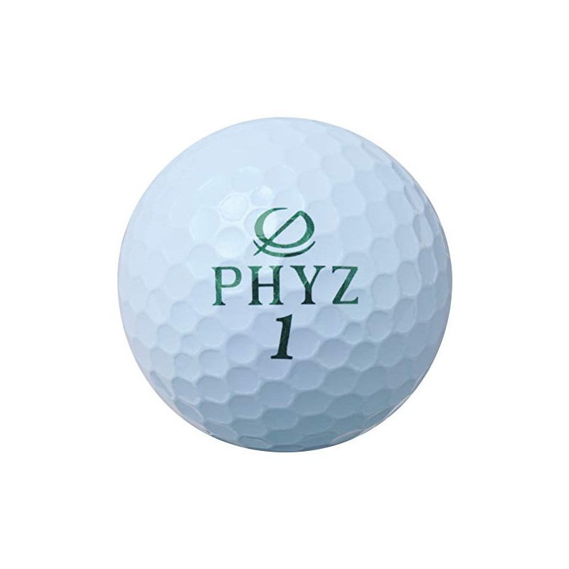 Bridgestone 19 PHYZ Golf Balls, Green, 12-Ball Pack