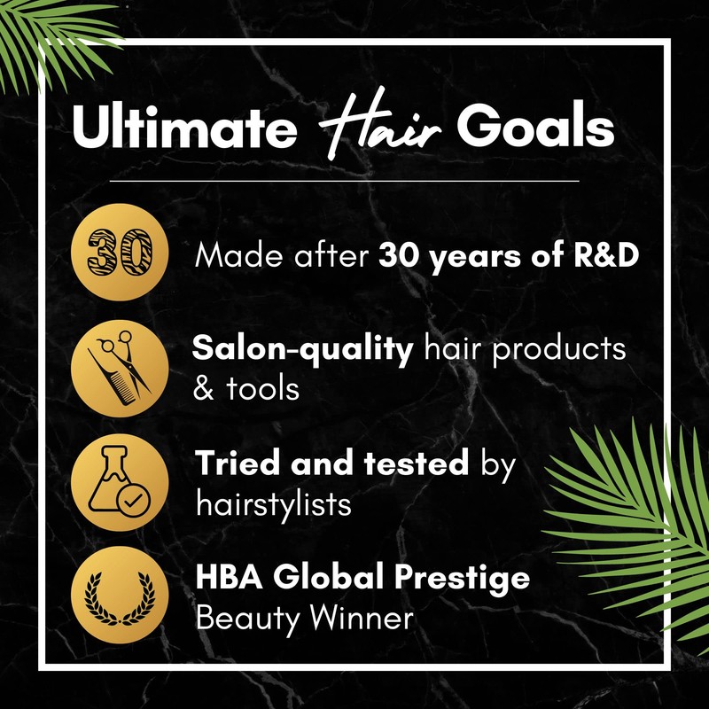 Paul Brown Hawaii Flat Iron| Silky, Smooth Professional-Quality Styles (1.25-inch,