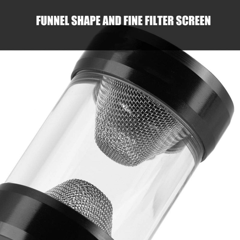 PUSOKEI G1/4 Female Thread Water Cooling Filter Filter with Fine