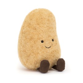 Jellycat Amuseables Potato Stuffed Toy, 7.5 inches - Vegetable Plush - Fun Gift Idea