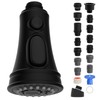 Universal Pull Down Spray Head 3 Modes for Kitchen Faucet,