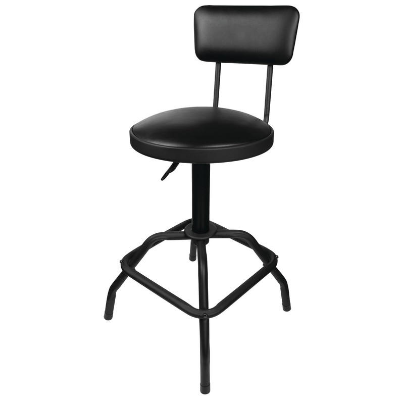 Performance Tool W85016 Pneumatic Stool w/Removable Backrest