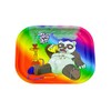 Puff Puff Panda Premium Trippy Rolling Tray | Small Metal