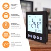 Digital Flush-Mounted Thermostat Black 8 cm Screen Diagonal for Drive