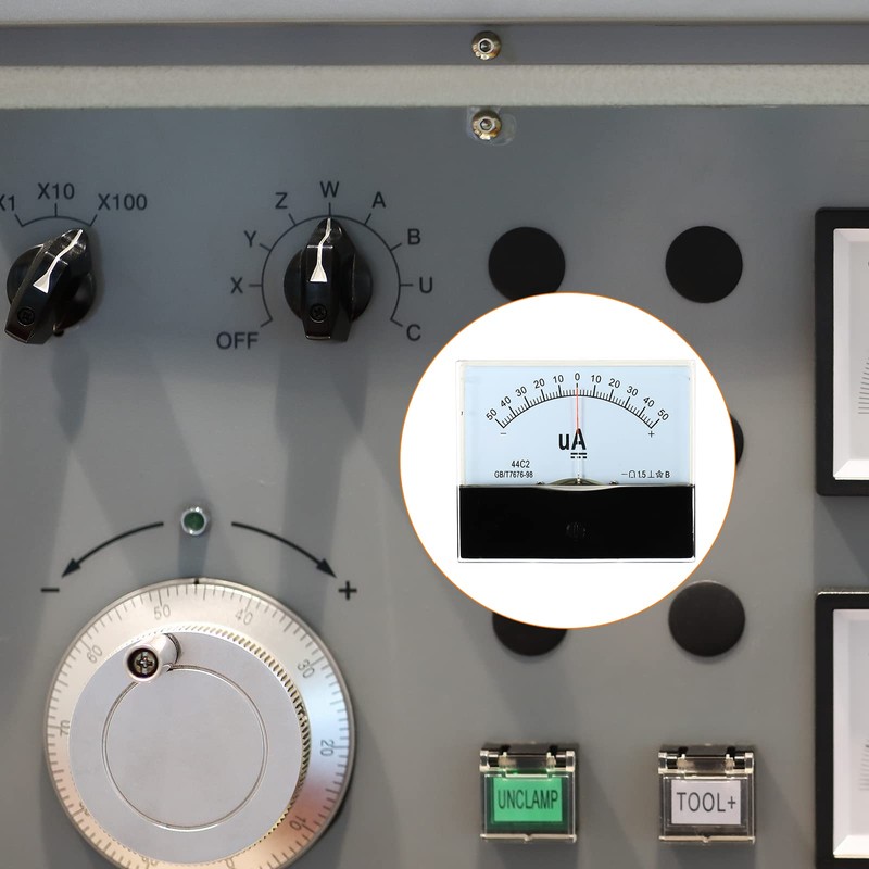 YOKIVE Analog Panel Ammeter, 44C2 Ampere Meter Current Tester, Great