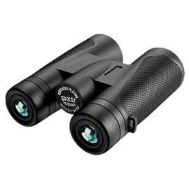 Compact Binoculars for Adults Large Eyepiece Waterproof Binoculars for Bird Watching High Powered Easy Focus Binoculars with Low Light Vision for Outdoor Hunting Travel (12×42HD)