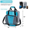BAGSPRITE Keurig K-Express Coffee Maker Travel Bag, K-Iced Single Serve