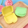 Pack of 5 Braces Box, Dental Orthodontic Retainer Prosthesis Storage