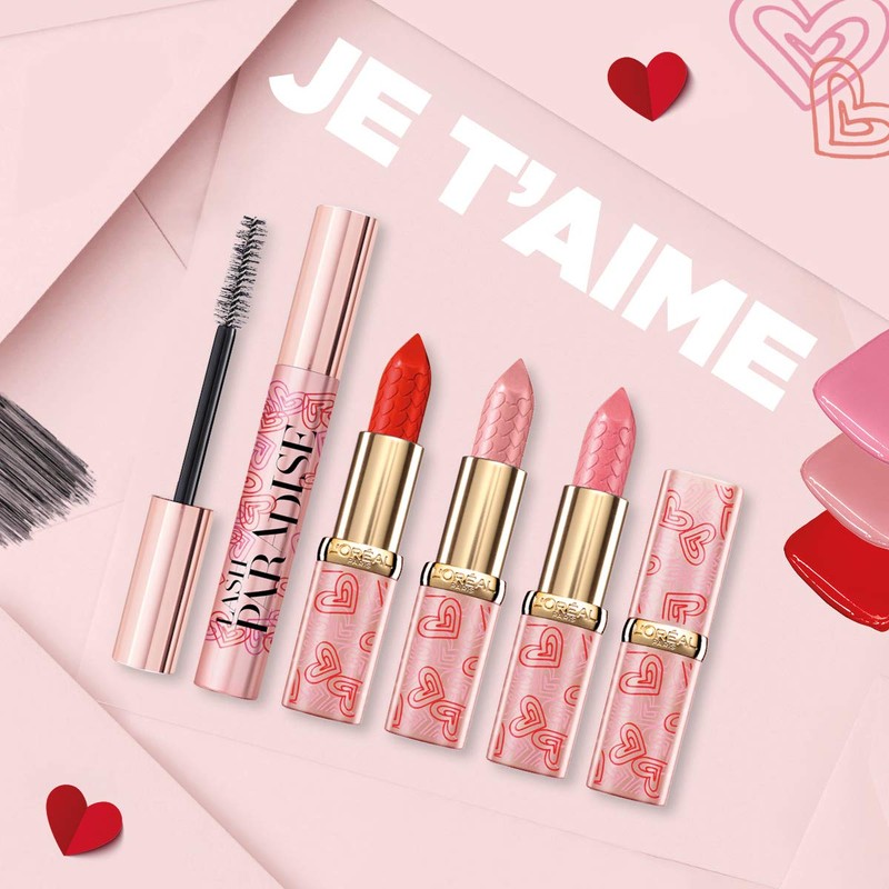 L'Oréal Paris MakeUp Limited Edition 2021 Je T'Aime Color Riche,