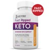 Fast Ripped Keto ACV Pills 1275MG Keto Support Blend Capsule