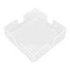 Acrylic Napkin Holder Square Transparent Table Tissue Dispenser Decorative Napkin