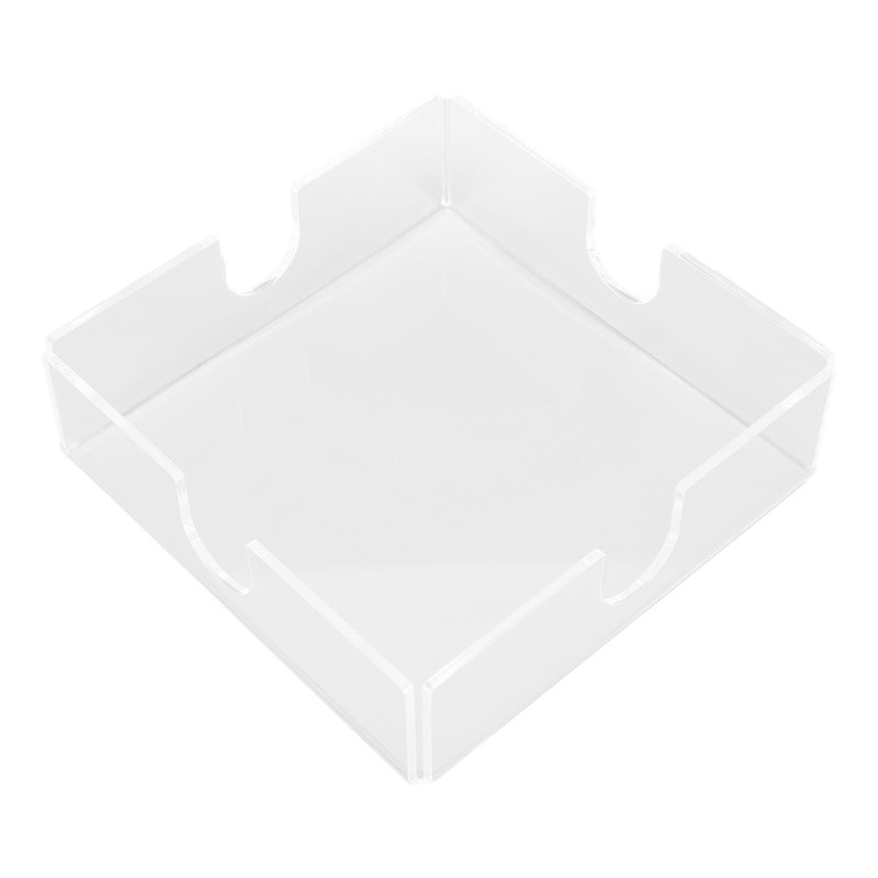 Acrylic Napkin Holder Square Transparent Table Tissue Dispenser Decorative Napkin
