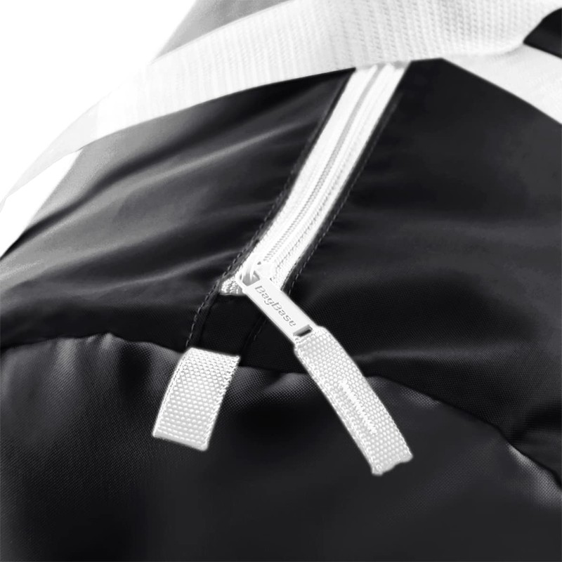 BagBase BG150 Packaway Barrel Bag - Black/White
