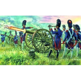 Italeri Models 6135S French Imperial Guard Artillery Kit
