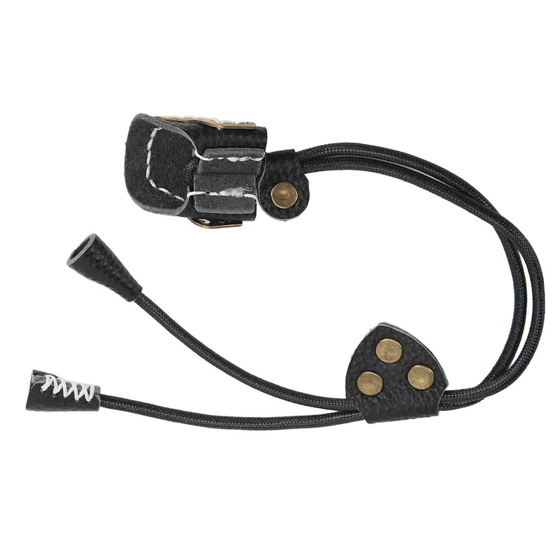 Leather Archery Thumb Ring Archery Finger Protector Guard for Traditional