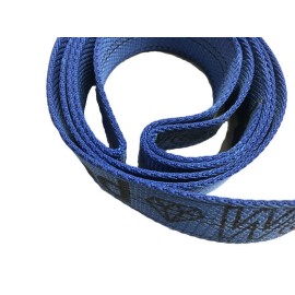 RTJBx2 2-Pc 2" x 10' RTJ Cluster Hook BLUE Strap Tow Truck Tie Down Diamond Weave