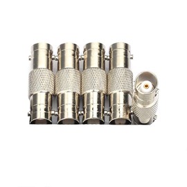 Sentoko Converter Adapter BNC Relay Plug BNC (Female) and BNC (Female) BNC Connector (Pack of 5)