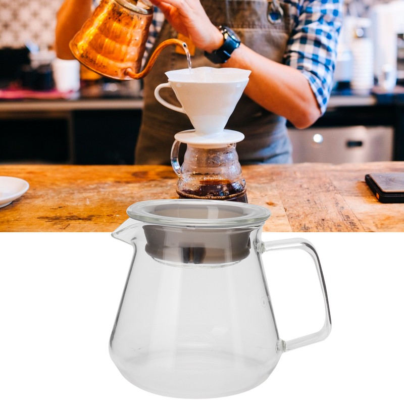 Glass Pour Over Coffee Maker Coffee Pot Kettle for Home