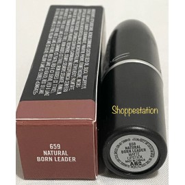 MAC Matte Lipstick Shade 659 NATURAL BORN LEADER Full Size 3g / 0.1oz