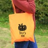 Wonky Line Premium Cotton Tote Bag, Eco-Friendly Shopping Bag, 100%